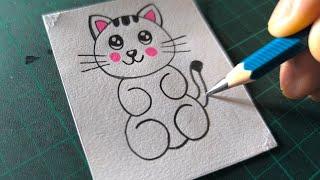 Draw a PERFECT Cat in Just 10 Minutes