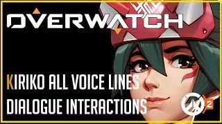 Overwatch 2 - Kiriko All Voice Lines Interactions