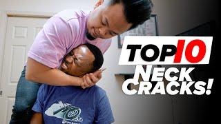 TOP 10: LOUDEST NECK CRACKS | ASMR Chiropractic Adjustments & Loud Back Cracking | Dr Tubio