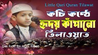 Beautiful Child Recitation Of Quran | Little Qari Quran Tilawat | Qari Rafat Bin Abdul Rashid