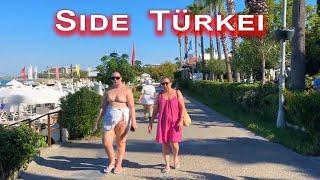 SIDE HEUTE. Aktuelles Wetter in Side - Türkei 12 August  2024 #side #kumköy #türkei