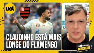 FLAMENGO JÁ COMEÇA A PENSAR EM OUTROS NOMES PELA DIFICULDADE COM CLAUDINHO!, DIZ MAURO CEZAR