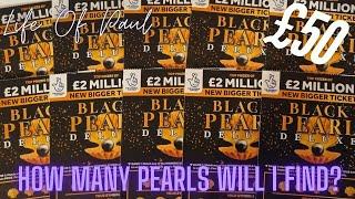 Happy New Year Everyone!!! £50 of Black Pearl Scratch Cards.