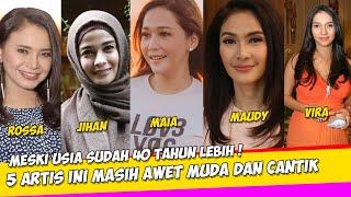 SEAKAN TAK MENUA,, 5 Artis Cantik Indonesia yang Awet Muda Meski Usianya Hampir 50 Tahun!