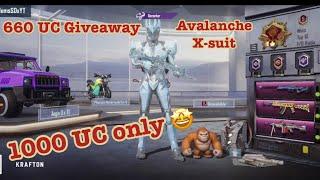  1000 UC only | Avalanche X-suit | X-suit giveaway on 7k subscribers | comment ID Username