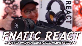 Fnatic React Gaming Headset Review, SAME BUILD BETTER SOUND!