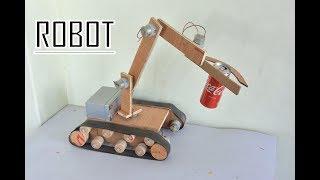 How to Make Robot / Remote controlled Robotic Arm at Home