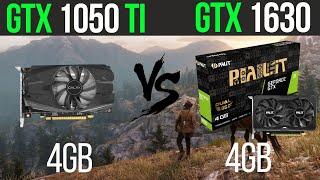 GTX 1630 vs GTX 1050 TI/Teste em 27 Games