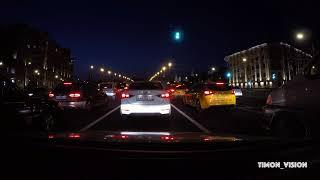 GoPro Hero 4 Timelapse 4K | Night Moscow Roads