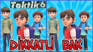 TAKTİK 6 - Farkı Bul Bulmaca Oyunu / Dikkatli Bak