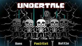 Undertale | Sans Pacifist Battle | Corey's Take | Battle Animation