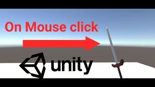 Play animation on mouse click / Unity tutorial