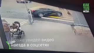 В центре Бишкека водитель сбил школьника