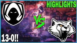 13-0!! Heretics vs Wygers HIGHLIGHTS QUARTER FINAL LVP - Genesis Cup Radiants