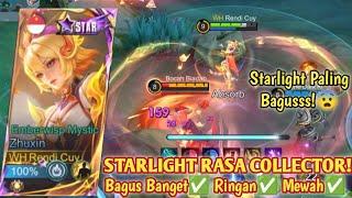 SKIN STARLIGHT ZHUXIN BERASA SKIN COLLECTOR! CAKEPP BANGET WORTH IT DIBELI! SKIN BARU ZHUXIN - MLBB