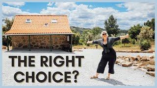 We're SHOCKED at the DIFFERENCE on our 5 Acre Homestead! Portugal Renovation Timelapse