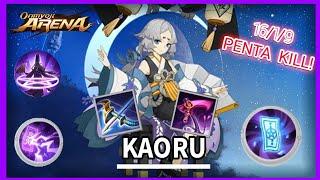 NEW SHIKIGAMI KAORU (MARKSMAN) BUILD, ONMYODO, GAMEPLAY! | ONMYOJI ARENA