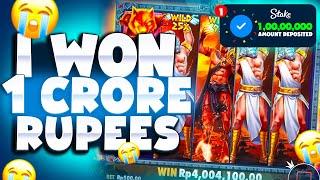 I WON 1 CRORE IN STAKE! 