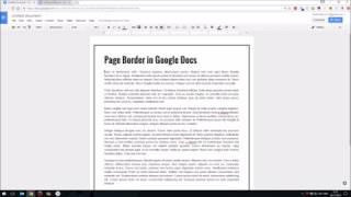 How To Add a Page Border in Google Docs (60 Secs)