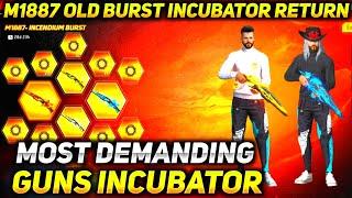 Free Fire Incendium Burst M1887 Return Pakistan Server 2024 | Incendium Burst M1887 Return 2024 |