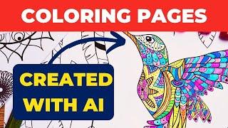 How To Create Coloring Page Using AI