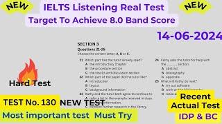 IELTS Listening Practice with Recent Actual IELTS Exam with Answers [Real Exam 130]