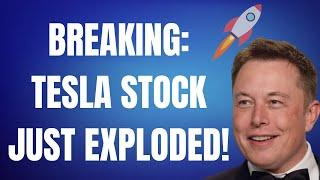  BREAKING: TESLA STOCK JUST EXPLODED! TSLA, SPY, NVDA, QQQ, COIN, META, AMZN, & BTC PREDICTIONS! 