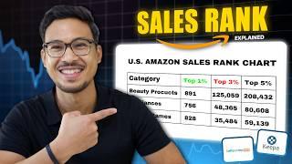 AMAZON SALES Rank EXPLAINED for BEGINNERS (2025)