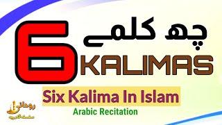 Six Kalimas In Islam |Arabic Recitation Of 6 Kalimas | Rohani Silsila e Qadiriya