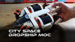 Lego Moc: City Space Dropship