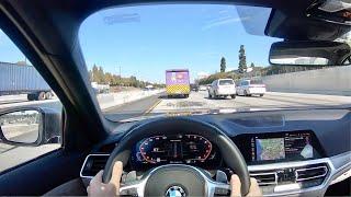 2020 BMW M340i xDrive POV Test Drive (3D Audio)