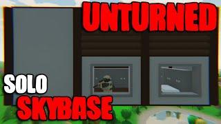 I Lived In A SKYBASE In Unturned & This Is What Happened ...