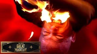 Jonathan Goodwin Sets Himself on Fire | The Next Great Magician