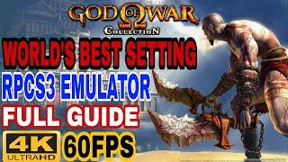 RPCS3 - God Of War HD Collection Best Settings / Best Configuration [4K 60FPS] Full Setup Guide