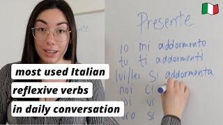 20 Italian reflexive verbs you need to master for daily conversation (Sub)