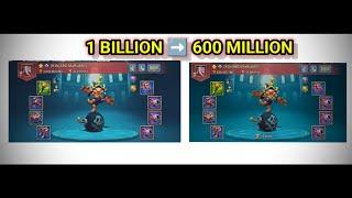 LORD'S MOBILE ZEROING 1 BILLION GUY ️ | #lordsmobile #lordsmobiletitan