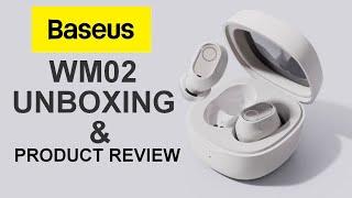 Baseus Bowie WM02 Plus TWS Wireless Earbuds | UNBOXING & PRODUCT REVIEW