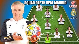 REAL MADRID POTENTIAL SQUAD DEPTH WITH TRANSFER TARGETS SUMMER 2024 UNDER CARLO ANCELOTTI