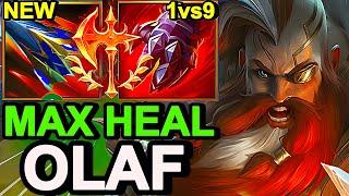 Wild Rift China Olaf Jungle - NEW Sundered Sky OLAF BUILD RUNES - Always Carry Broken OP Champion