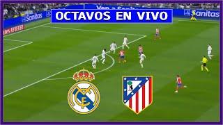  REAL MADRID vs ATLÉTICO DE MADRID EN DIRECTO  JUEGAN MBAPPE Y JULIAN ALVAREZ POR CHAMPIONS LEAGUE