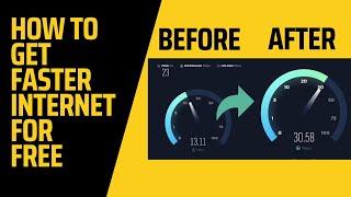 How To Get Faster Internet For Free | How To Boost WIFI Speed For Free