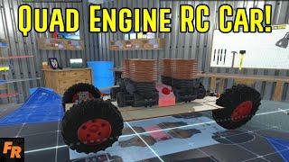 Building A Quad Engine RC Car On Kithack Model Club