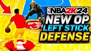 How to do *NEW* LEFT STICK DEFENSE on NBA2K24 GET GHOST CONTEST!! How to PLAY DEFENSE NBA2K24