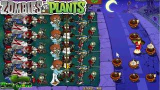 Zombies Vs Plants (ZvP) l Adventure NIGHT Level 2-1 to 2-10 l Gameplay