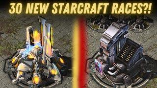 30 NEW StarCraft 2 Races?! Custom (Modded) StarCraft 2 Cast