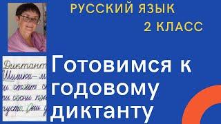 Русский язык, 2 класс: готовимся к годовому диктанту