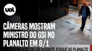 GSI: vídeo da CNN Brasil mostra ministro Gonçalves Dias no Palácio do Planalto durante 8 de janeiro