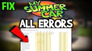 My Summer Car – How to Fix All Errors – Complete Tutorial