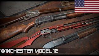 Winchester Model 12 (function and disassembly) #animation #gaming