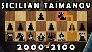 Play the Sicilian Taimanov like a Grandmaster! | 2000-2100